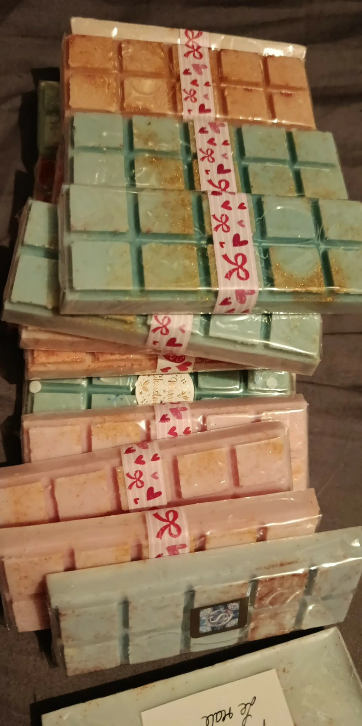 Lot 23 tablettes fondant 